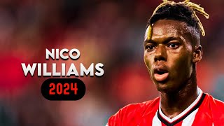 Nico Williams Amazing Talent 🔥  2024 Skills Dribbling  Goals amp Assists [upl. by Herculie]