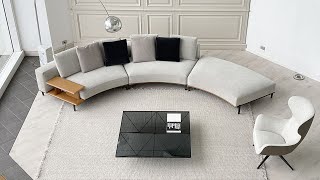 Brera Round Sofa  POLIFORM [upl. by Ferde125]