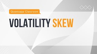 Volatility skew Chapter 3 module 4 [upl. by Dlonyer]