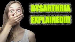 What You Need to Know About Dysarthria A Comprehensive Guide Types of dysarthria with examples 🤓🧐 [upl. by Tallie]