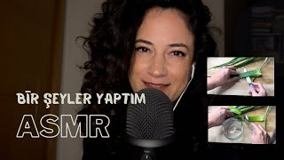 Biraz sohbet biraz da aloe vera maskesi… Türkçe ASMR… [upl. by Blackmun]