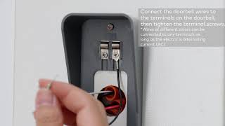 How to Install Victure Smart Video Doorbell（Wired） [upl. by Linnette]