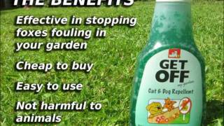 Get Off My Garden Fox Repellent to stop foxes pooing [upl. by Eneroc]