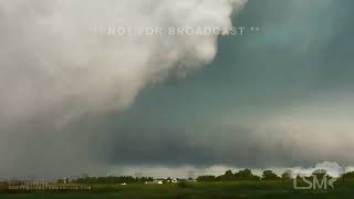 05082024 Neosho to Crane Missouri  Ominous TornadoProducing Supercell [upl. by Lihkin624]