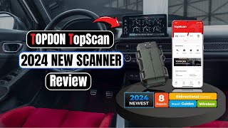 TOPDON TopScan OBD2 Scanner BiDirectional Wireless Scanner [upl. by Sivartal]