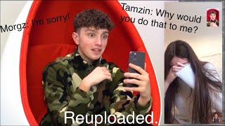 3 Times Morgz And Tamzin Facetiming Subtitles  Reupload [upl. by Nueovas]