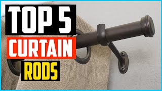 Top 5 Best Curtain Rods in 2024 Reviews [upl. by Wiencke917]