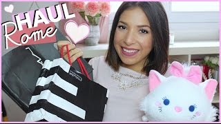 ♡ Haul Rome  Mode  Makeup [upl. by Anifled742]