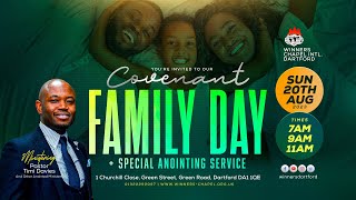 COVENANT FAMILY DAY  SPECIAL ANOINTING  3RD SERVICE  20TH AUGUST 2023 [upl. by Anagrom]