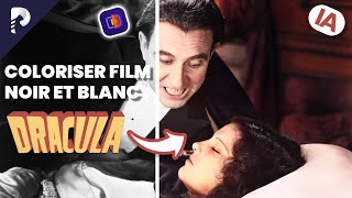 🧛🎃Comment coloriser une vidéo noir et blanc Dracula 1931 Le classique dHalloween [upl. by Anemaj760]