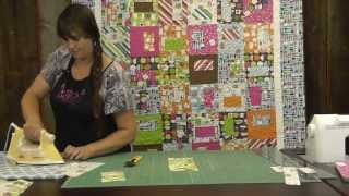 The Tea Cup Quilt  Quilting with Precut Fabric [upl. by Dnana]