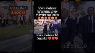 Uzbekistan Birinchi Prezidentimiz Islom Karimov soginganlar bomi layk patposka bosib qoʻyamiz ❤️‍🔥👍 [upl. by Abraham]