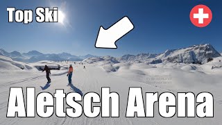 Aletsch Arena Amazing Swiss Skiresort [upl. by Sarge521]