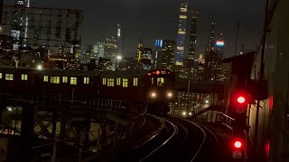 R3336 7 Redbird Movie Train At Queensboro Plaza [upl. by Sachi39]