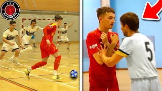 I Played in a PRO FUTSAL MATCH amp We Got REVENGE Football Skills amp Goals [upl. by Ginger]