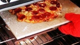 How To Make a Pizza Stone from ordinary tile [upl. by Etra932]