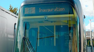 Inauguration prolongation Tram D [upl. by Adamec572]