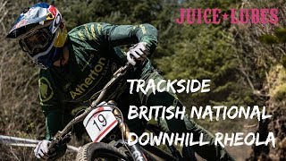 TRACKSIDE 🔥RAW action from National Downhill Series round 1 at Rheola [upl. by Richela]