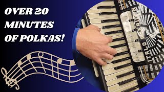 WOW  Over 20 minute compilation of Slovenian Clevelandstyle polkas  Click play and enjoy [upl. by Troxell]