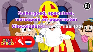 ZWAAI ZWAAI  Sinterklaasliedjes  Karaoke  Minidisco [upl. by Ahsekram]