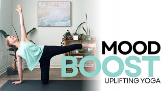 MoodBoosting Yoga  10 Min Gentle Flow  Uplift amp Energize [upl. by Kistner]