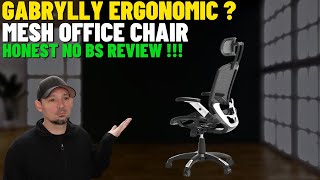 Gabrylly Ergonomic Mesh Office Chair  Real Review [upl. by Arthur]