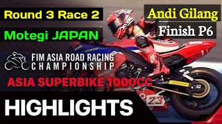 🔴 HIGHLIGHT RACE 2 ASB1000 ARRC 2024 SESI MOTEGI JAPAN [upl. by Niven]