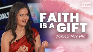 Danica McKellar The Holy Spirit Gives the Gift of Faith  Women of Faith on TBN [upl. by Elbon386]