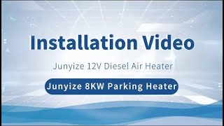 Junyize 8KW All in One 12V Diesel Air Heater [upl. by Aicinad]