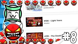 Beating the Insane Demon List  Part 8 [upl. by Hodge332]