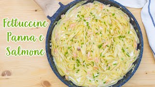 Fettuccine al Salmone  Ricetta Primo Piatto per Capodanno  55Winston55 SHORTS [upl. by Orgalim182]