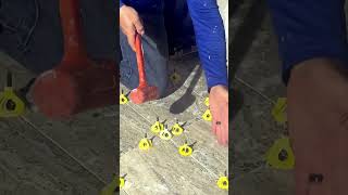 Remove Tile Leveling Systems the Correct Way tipsandtricks tilegrout diy [upl. by Eniahs788]