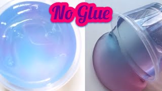 MUST WATCH REAL HOW TO MAKE THE BEST CLEAR SLIME WITHOUT GLUE WITHOUT BORAX EASY SLIME [upl. by Alakcim]