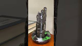 agarwood incense waterfall ，meditation relaxing healing，artwork [upl. by Amil903]