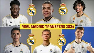 REAL MADRID TRANSFER NEWS🔥FT MBAPPE  HAALAND  DAVIES  MUSIALAETC💥✅ [upl. by Archie]