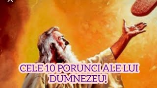 CELE 10 PORUNCI ALE LUI DUMNEZEUDECALOGUL [upl. by Held]