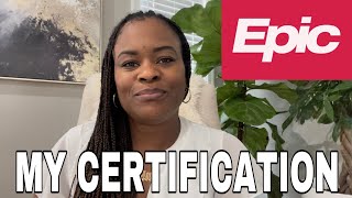 Passed My Epic Certification Exam  What’s Your Experience With Epic [upl. by Stichter]