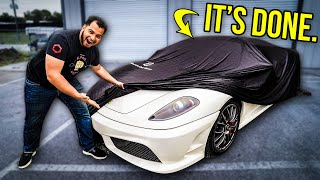 Rebuilding And Heavily Modifying A Wrecked 300000 Ferrari 430 Scuderia  FINAL PART [upl. by Silver]