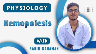 Hematopoiesis process  Hemopoiesis  Blood physiology bangla lecture [upl. by Crescin]