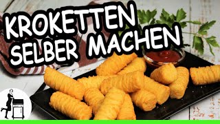 Kroketten selber machen außen kross amp innen cremigfluffig [upl. by Ginevra]