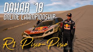 Dakar 18 Online 2024 Championship R1 PiscoPisco [upl. by Perry]