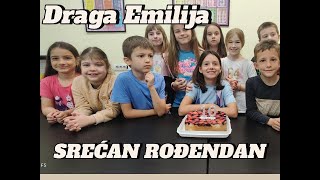 Draga Emilija Srećan rođendan [upl. by Breana]