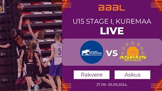 KK Askus JetoilOrissaare vs Rakvere  BBBL Boys U15 [upl. by Tonry670]