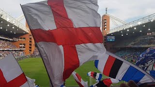 GRADINATA NORD SAMPDORIA CONTRO IL BARI 🔵⚪🔴⚫⚪🔵 Sampdoria 00 Bari [upl. by Eiliak144]