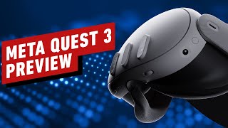 Meta Quest 3 HandsOn Preview [upl. by Cohdwell]