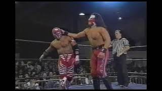 Rey Misterio Jr vs Juventud Guerrera 2 Out Of 3 Falls ECW 1996 [upl. by Finlay]