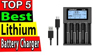 Best Lithium Battery Charger In 2025 TOP 5 [upl. by Lateehs460]