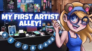 MY FIRST ARTIST ALLEY Georgia Comic Con 2024 [upl. by Asselim]