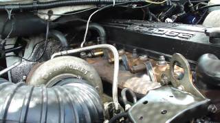 Engine Knock sound from my 02 Cummins [upl. by Onid]