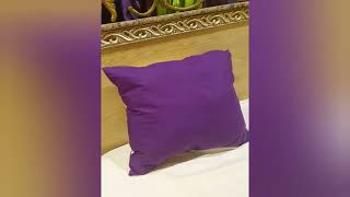 How To Sew A Zippered Cushion Cover for Beginners Easy DIY [upl. by Terence373]